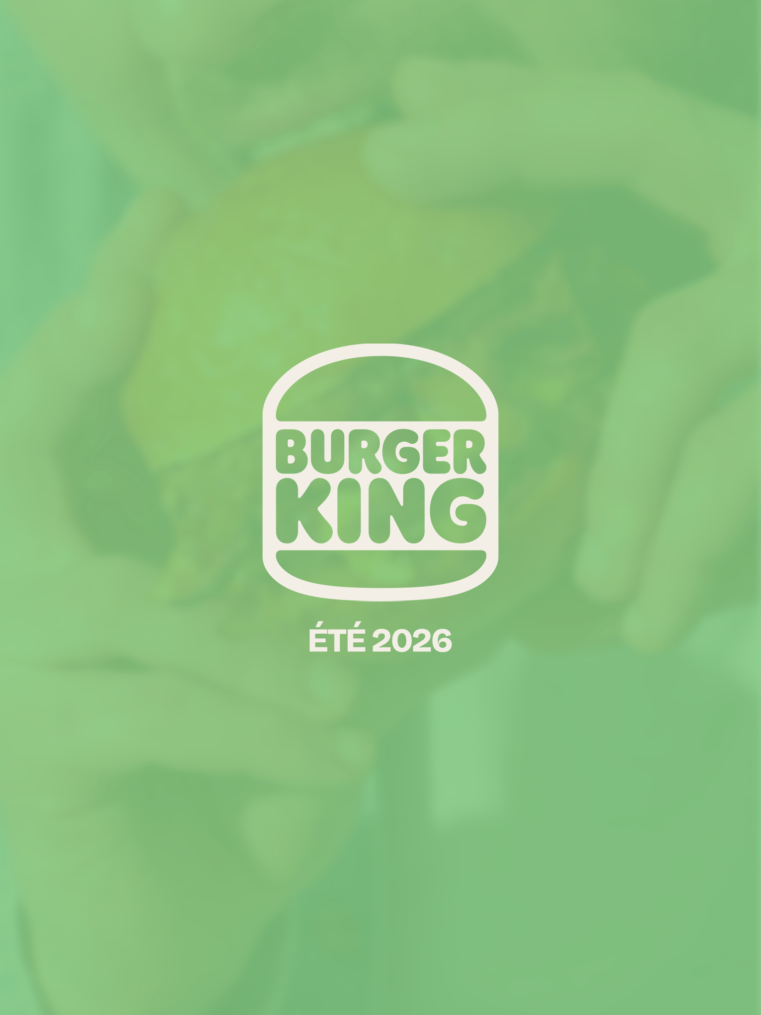 Affiche Burger King Été 2026