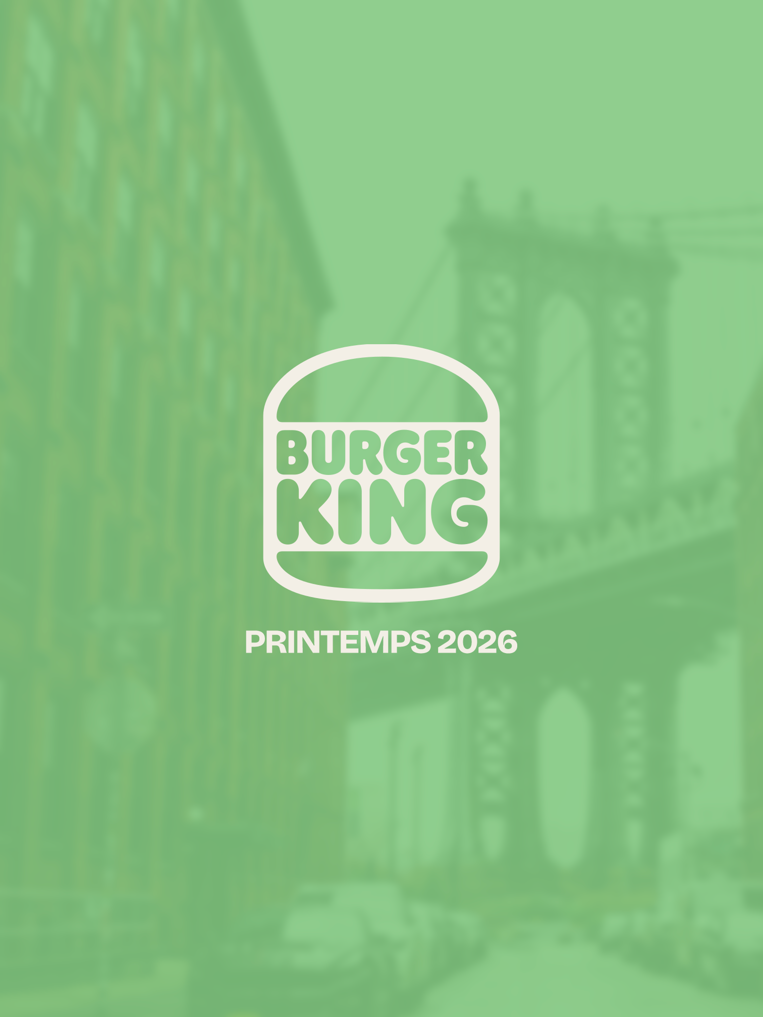 Affiche Burger King Printemps 2026